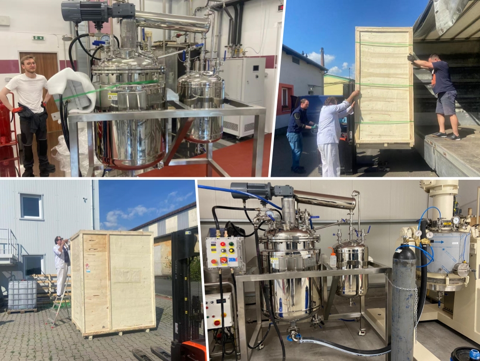 Successful Delivery And Use of 250L Stainless Steel Explosion-Proof Reactor To European Clients