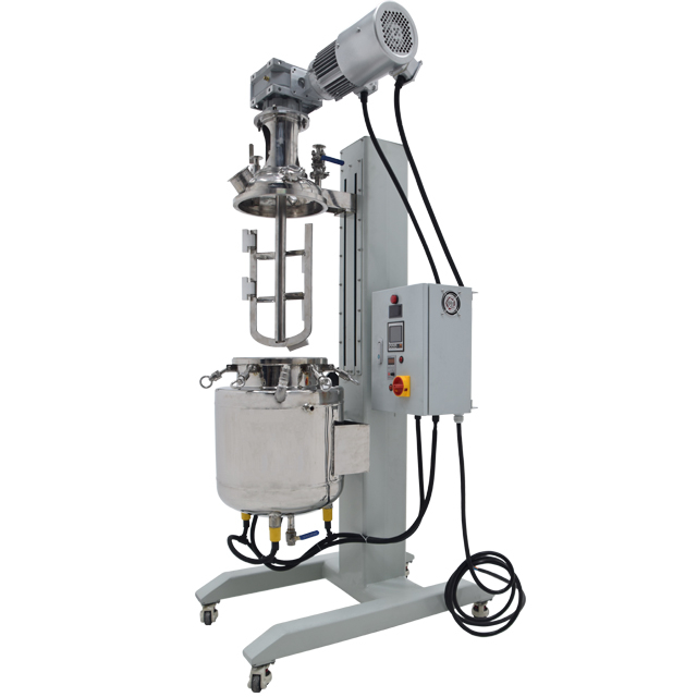 10L Liftable And Rotary Jacketed Stainless Steel Reactor