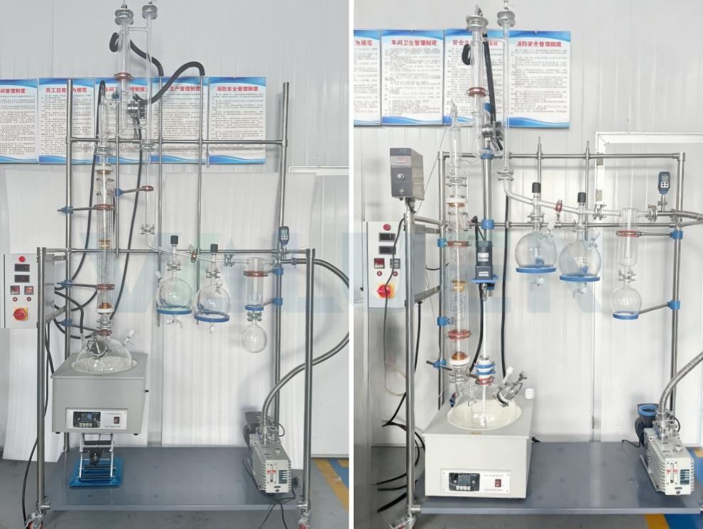 Advanced 20L Glass Fractional Distillation System Set For An US Client