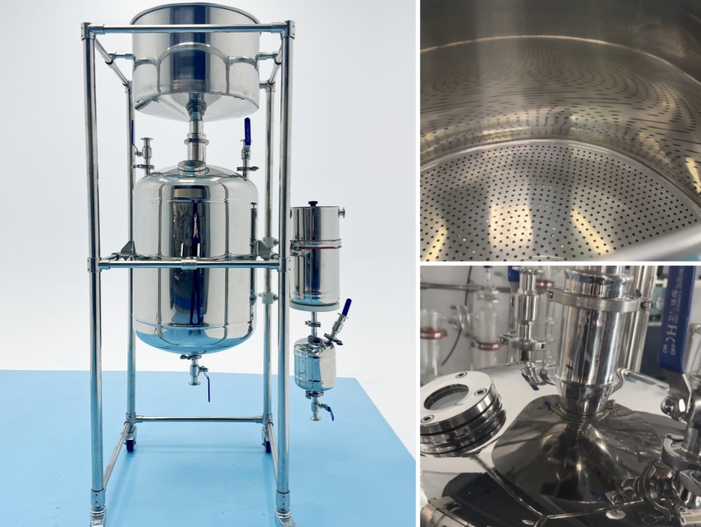 100l ss vacuum filtration