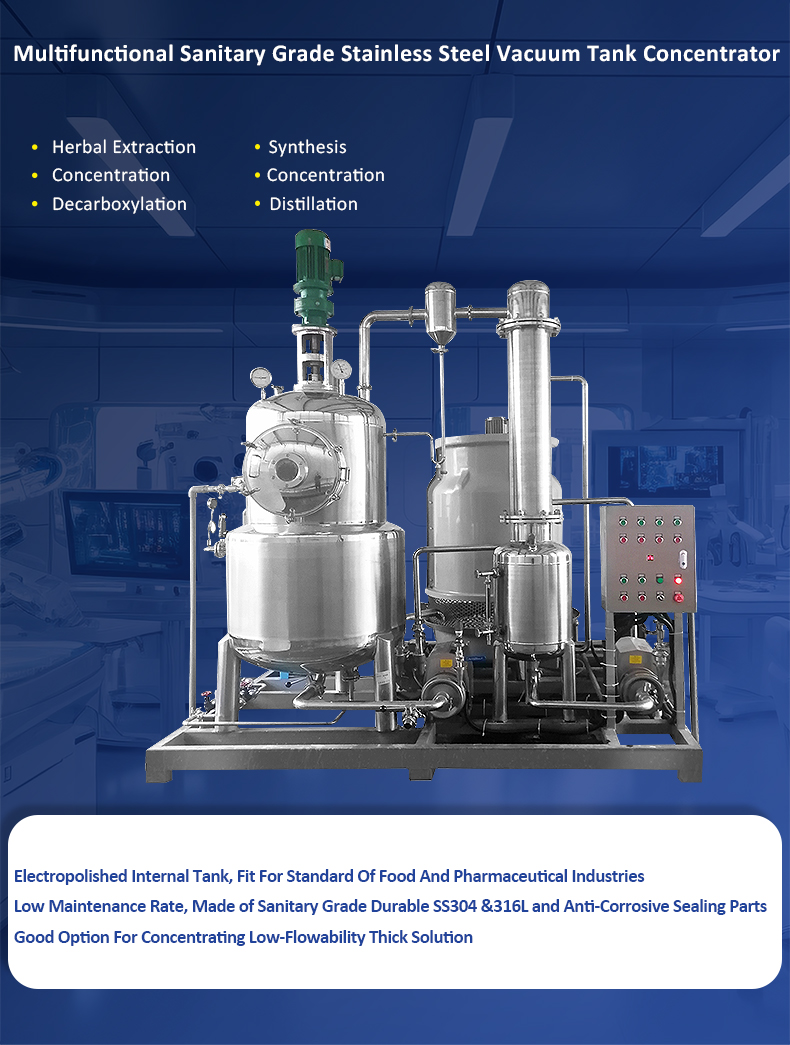tank vacuum concentrator