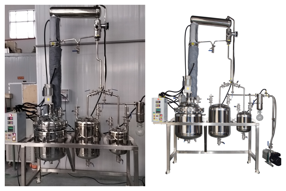 50L Stainless Steel Fractional Distillation Equipment Is Ready To Ship Out