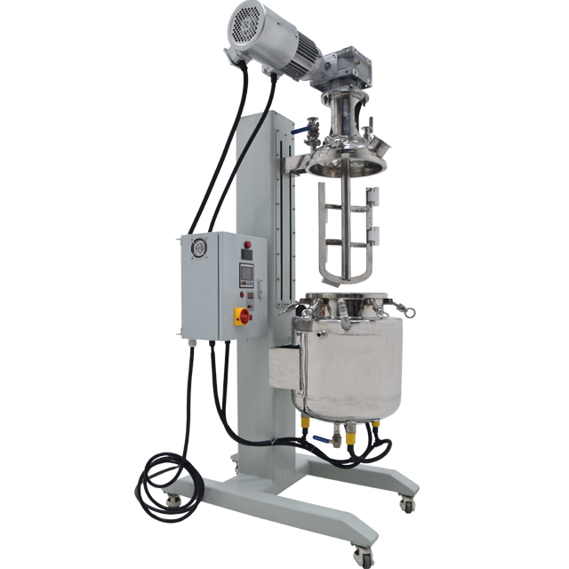 10L Liftable And Rotary Jacketed Stainless Steel Reactor
