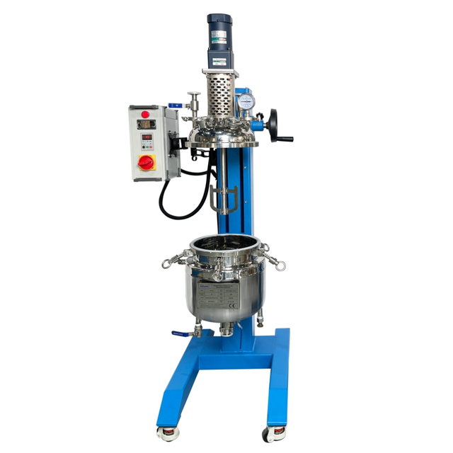 10L Liftable And Rotary Jacketed Stainless Steel Reactor