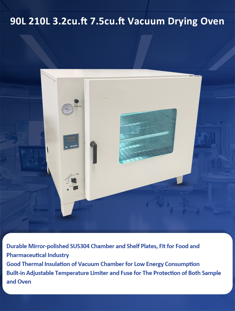 90&210L vacuum drying oven