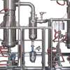 Dual Stage Stainless Steel Wiped (Thin) Film (Molecular) Distillation System