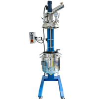 100L Liftable And Rotary Jacketed Stainless Steel Reactor