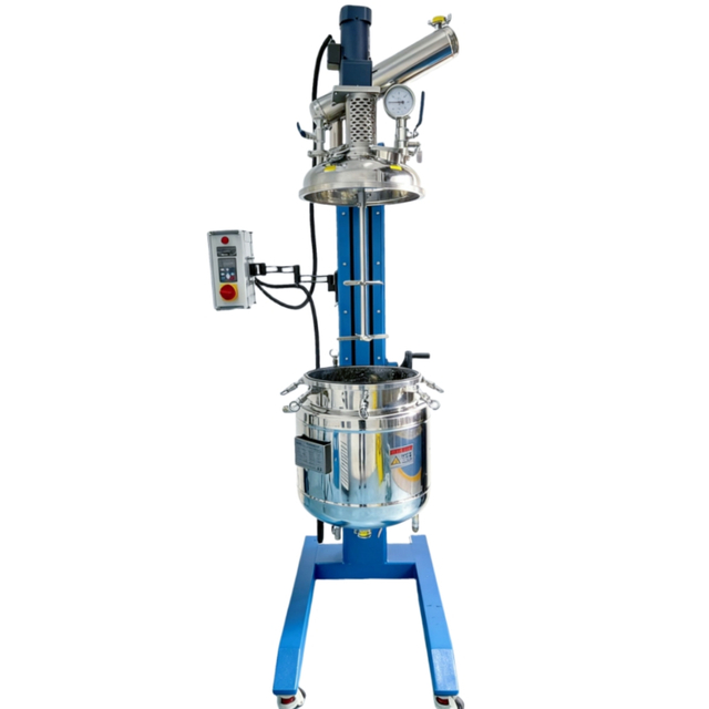 100L Liftable And Rotary Jacketed Stainless Steel Reactor