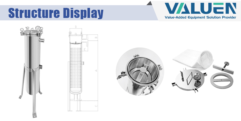 bag filter housing